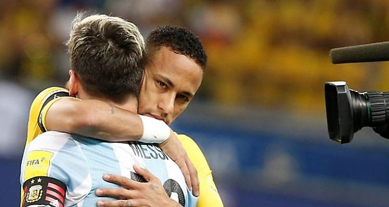 Neymar y Messi