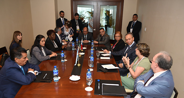 Panam Uruguay y Mxico conversan sobre salud