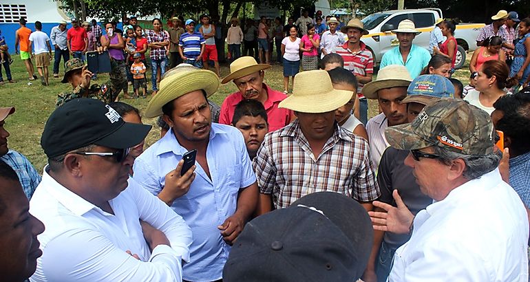 Ministro Arosemena visita varias comunidades en Darin