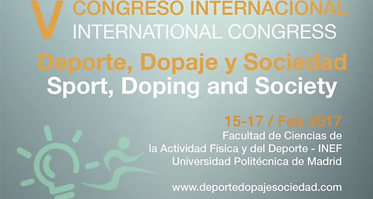 V Congreso Internacional de Ciencia Dopaje y Sociedad 