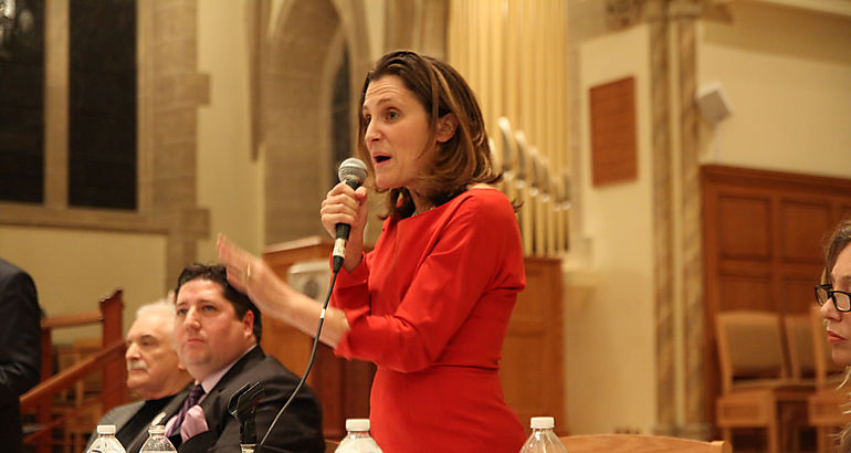  Chrystia Freeland