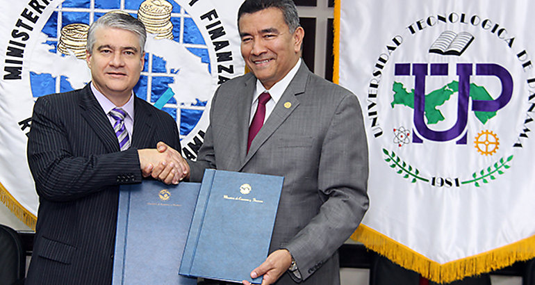 MEF y UTP firman convenio de cooperacin