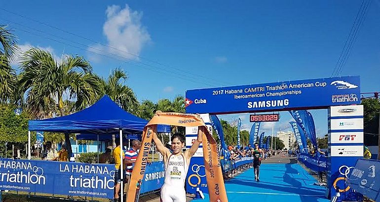 ganador  triatlon habana