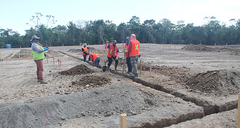 MIDA construye el centro de operaciones del Programa de Mosca de las Frutas