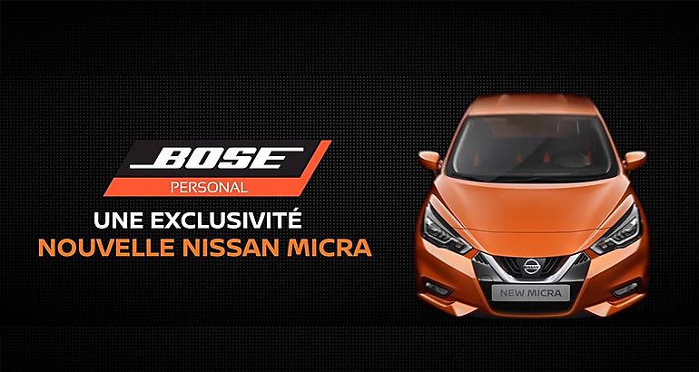 Micra BOSE PERSONAL