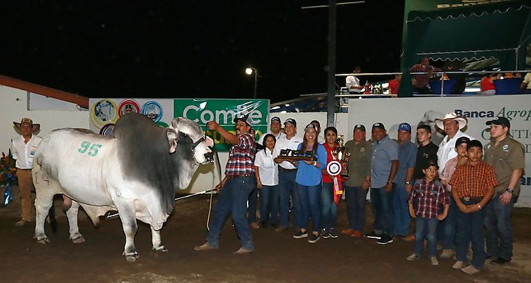 Premian a ganaderos durante la Feria de David