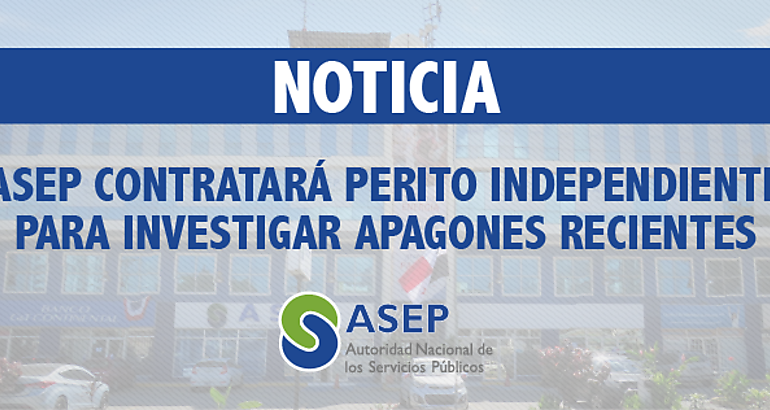 ASEP investiga apagones