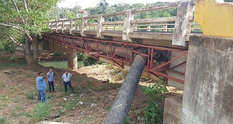 Se inspeccionan puentes vehiculares en Panam Oeste