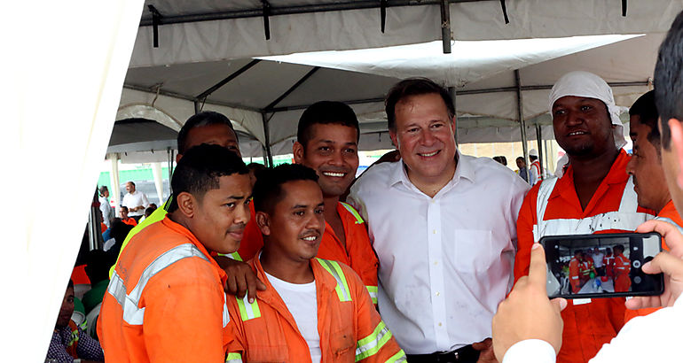 Varela destaca capacidad de mano de obra panamea