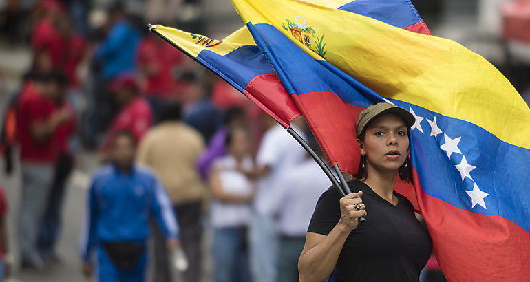 Manifestacin en Venezuela