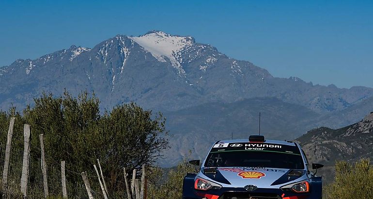  Hyundai en el Rallye de Crcega