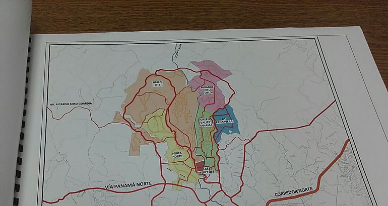 planos  Estudio de vialidad para sector norte de la ciudad de Panam