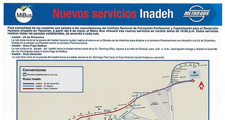 Servicio INADEH