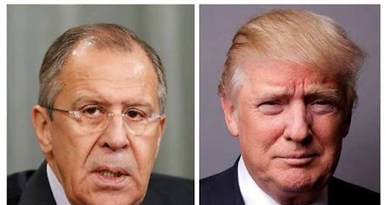 Trump y Serguei Lavrov