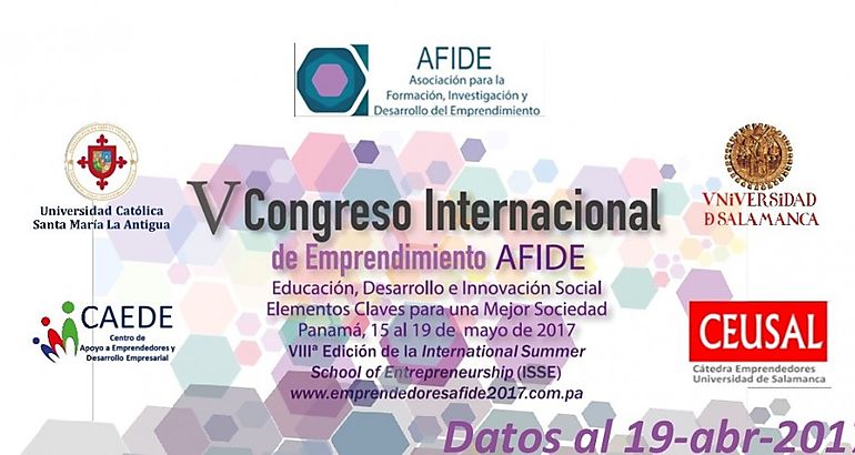  V Congreso Internacional de la Asociacin para la Formacin Investigacin y Desarrollo del Emprendimiento