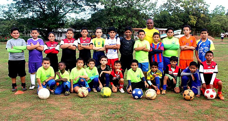 Equipo ftbol infantil Los Marineros