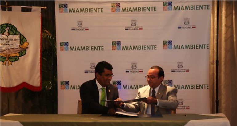 Universidad de Panam y MiAmbiente firmaron un Convenio