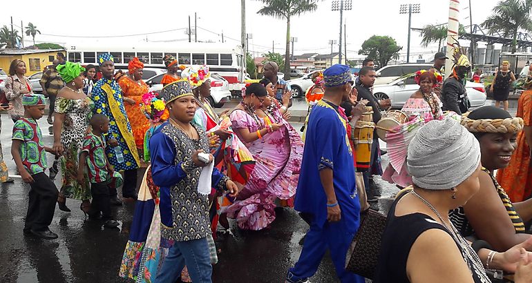 Celebracin en el cierre del Mes de la Etnia Negra