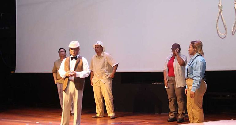 Escena  Obra de teatro Primero de Mayo