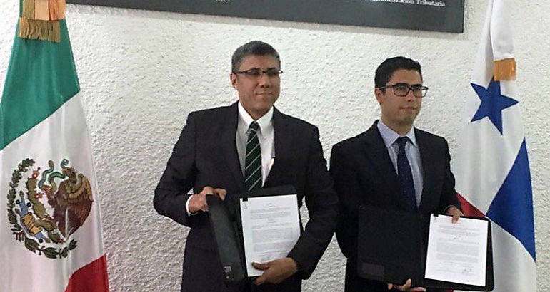 Panam y Mxico firman Convenio para el intercambio automtico de informacin sobre cuentas financieras 