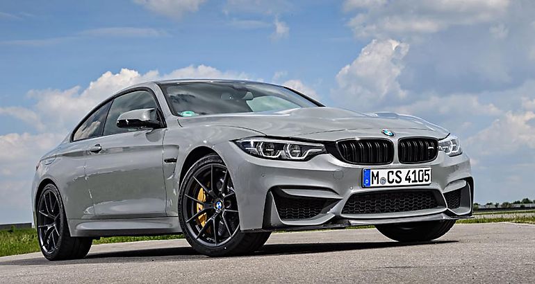 BMW M4 CS estrena un color exclusivo Lime Rock Grey Metallic 