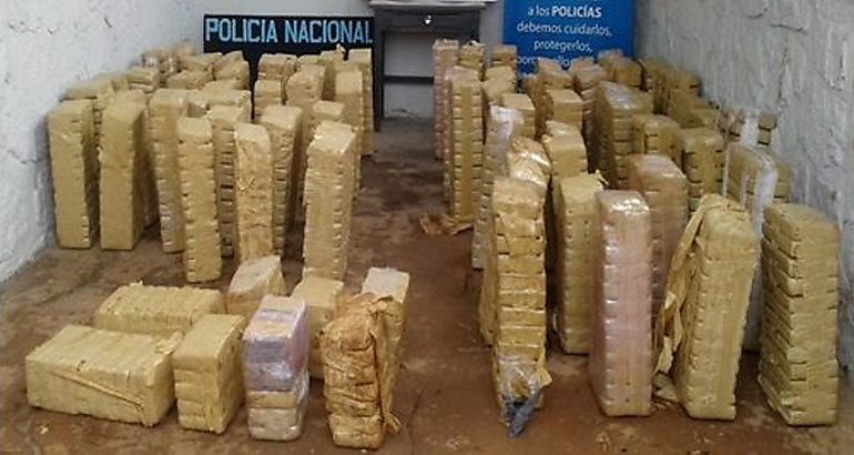 Polica Nacional decomisa ms de 9 toneladas de droga