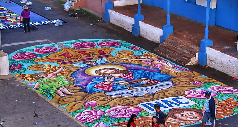 Alfombra del Corpus Christi