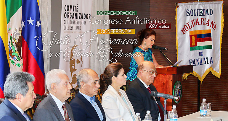 Conmemoran los 191 aos del Congreso Anfictinico de Panam