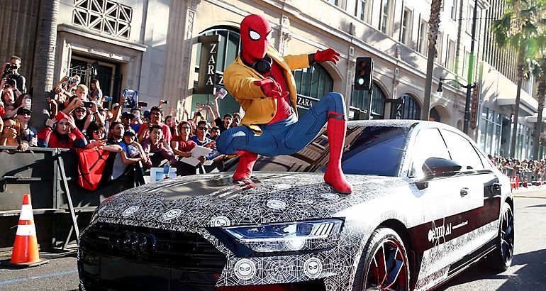 El nuevo Audi A8 SpiderMan Homecoming