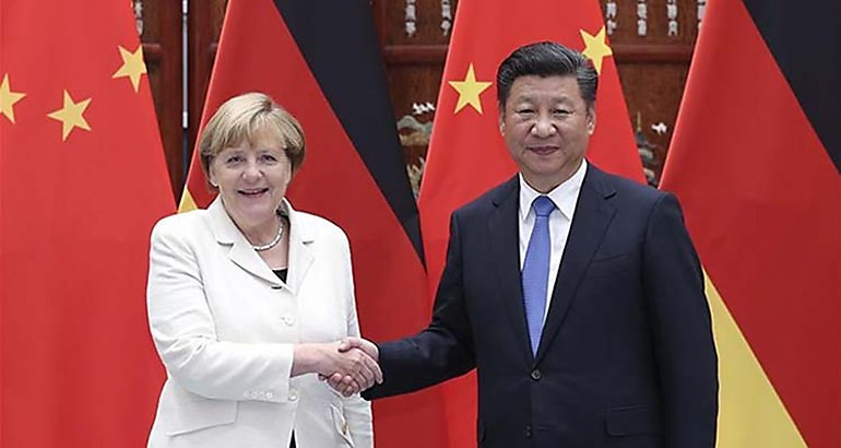 Xi y Merkel