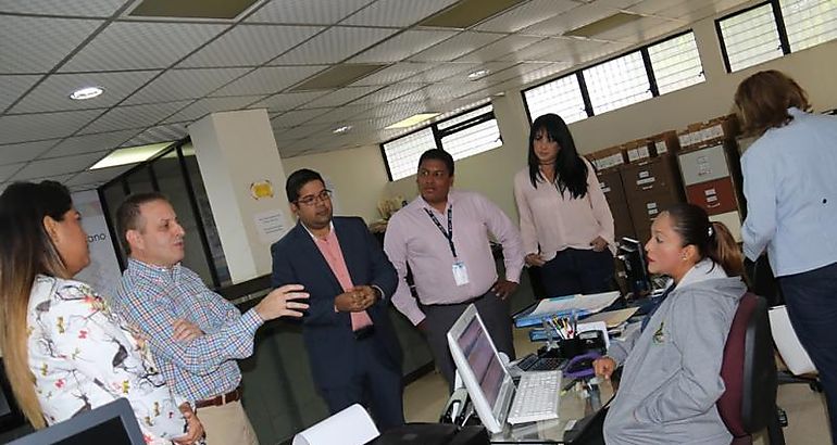 Visita al Municipio de Chame el representante del Banco Interamericano de Desarrollo