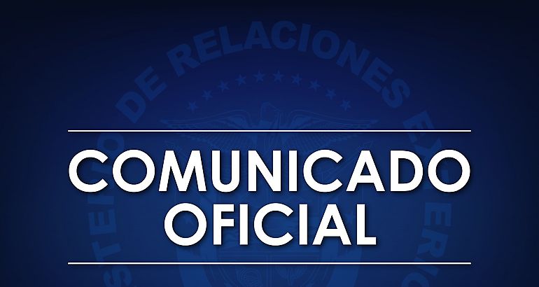 Comunicado oficial 