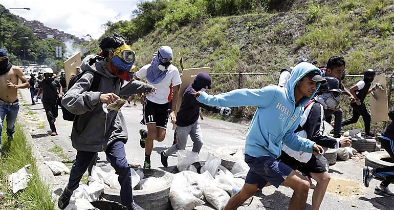 Manifestacin en Venezuela