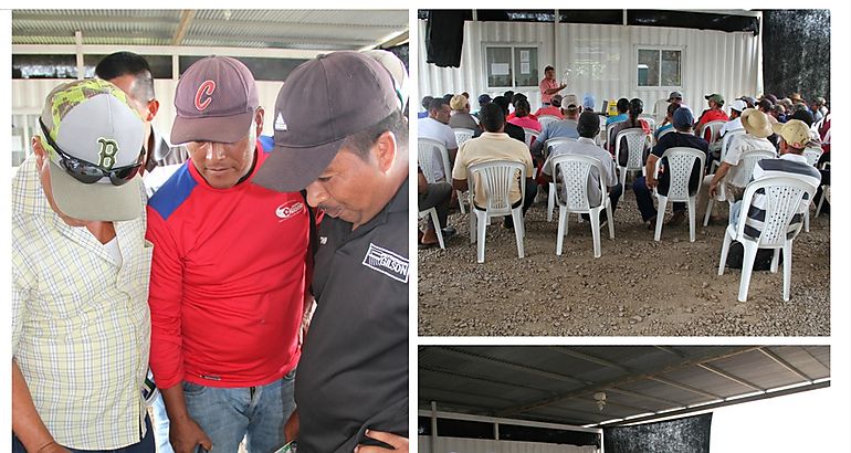 Capacitan a productores de la empresa Campo Orgnico en Cocl