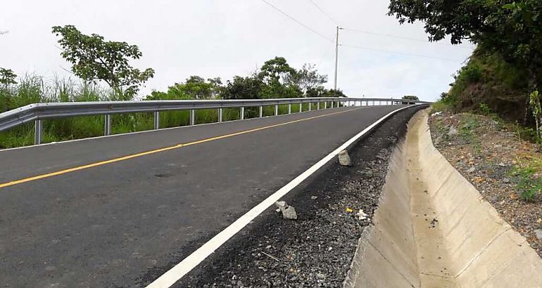 Cerro Pelado tiene nueva carretera ms segura y accesible