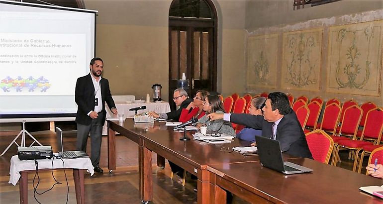 RRHH de MinGob se prepara para la Ley de Carrera Penitenciaria