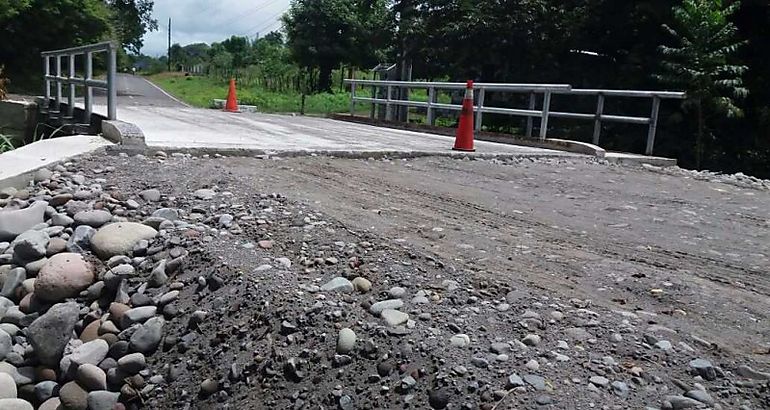 Se construyen cuatro puentes en Chiriqu