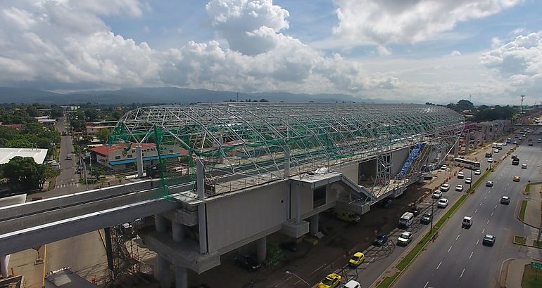 Estacin Pedregal en obras