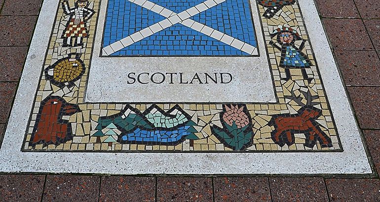 Mosaico  Escocia