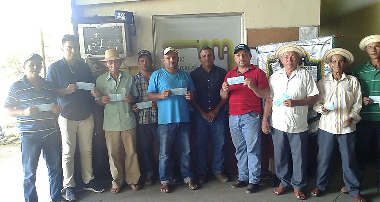 Productores de ame en Herrera