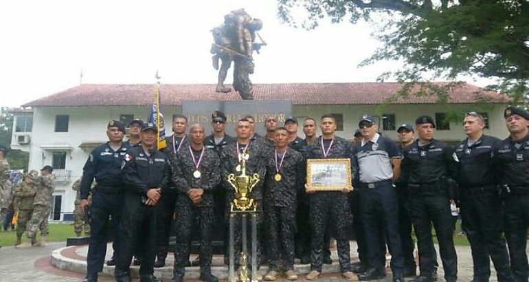 Equipo policial se lleva tercer puesto en Soldado de Titanio 2017