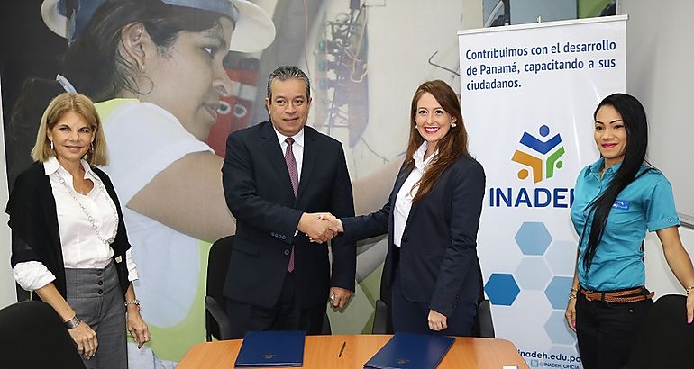 INADEH y Groupauto firman convenio para capacitacin de instructores y participantes