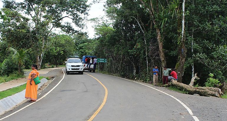 Camino Juay  Quebrada Loro  Caazas rehabilitado