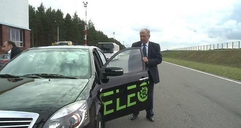 Bielorrusia crea su primer auto elctrico