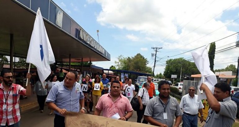 Captulo de Azuero protesta por sus derechos 