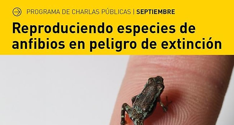 Charla Smithsonian Reproduciendo Especies de Anfibios en Peligro de Extincin