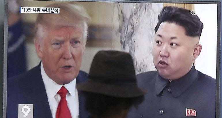 TV  Trump  Kim Jongun