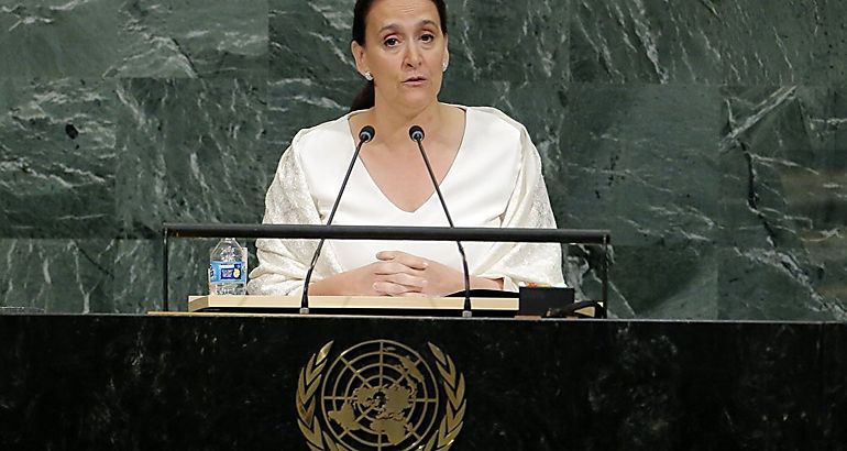 Vicepresidenta de Argentina Gabriela Michetti  ONU