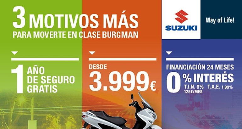 Suzuki Burgman 125200 ABS