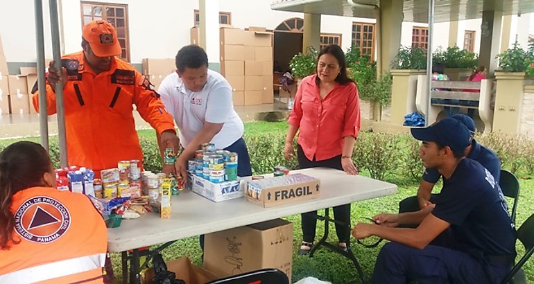 Entrega de alimentos